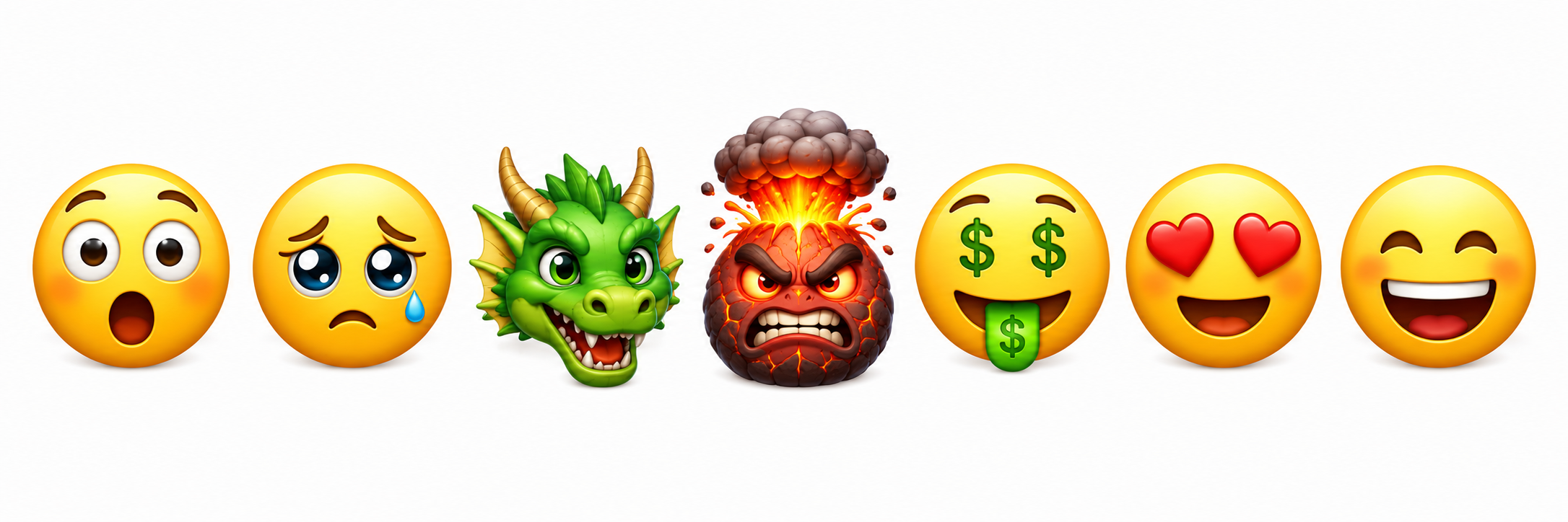 Bandeau d'emojis Vetémojis menant vers la page des vidéos.